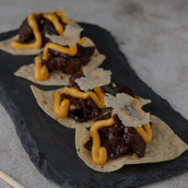 Hummus Mongolian Bites