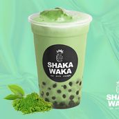 Matcha Green Tea With Tapioca Boba