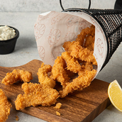 Fried Fish Fingers Basket