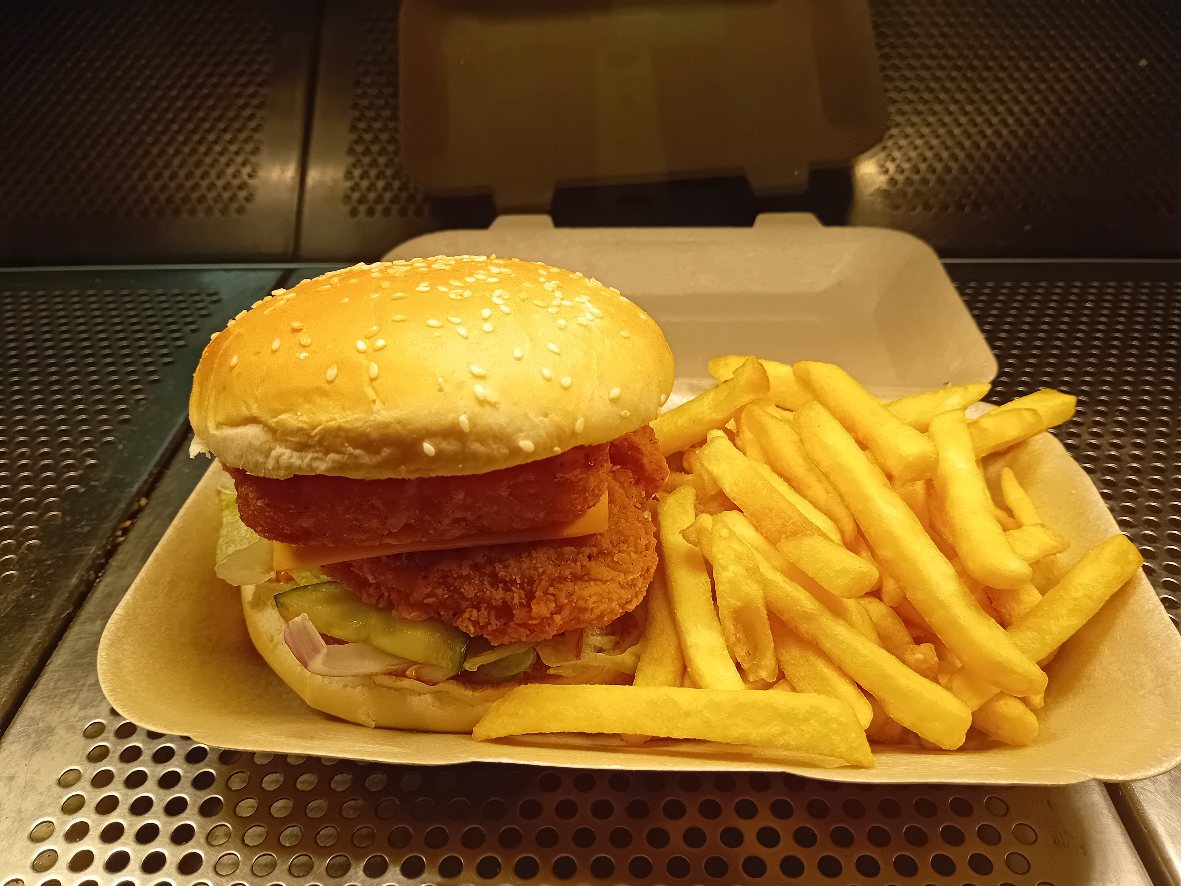 Chicken Stacker Burger