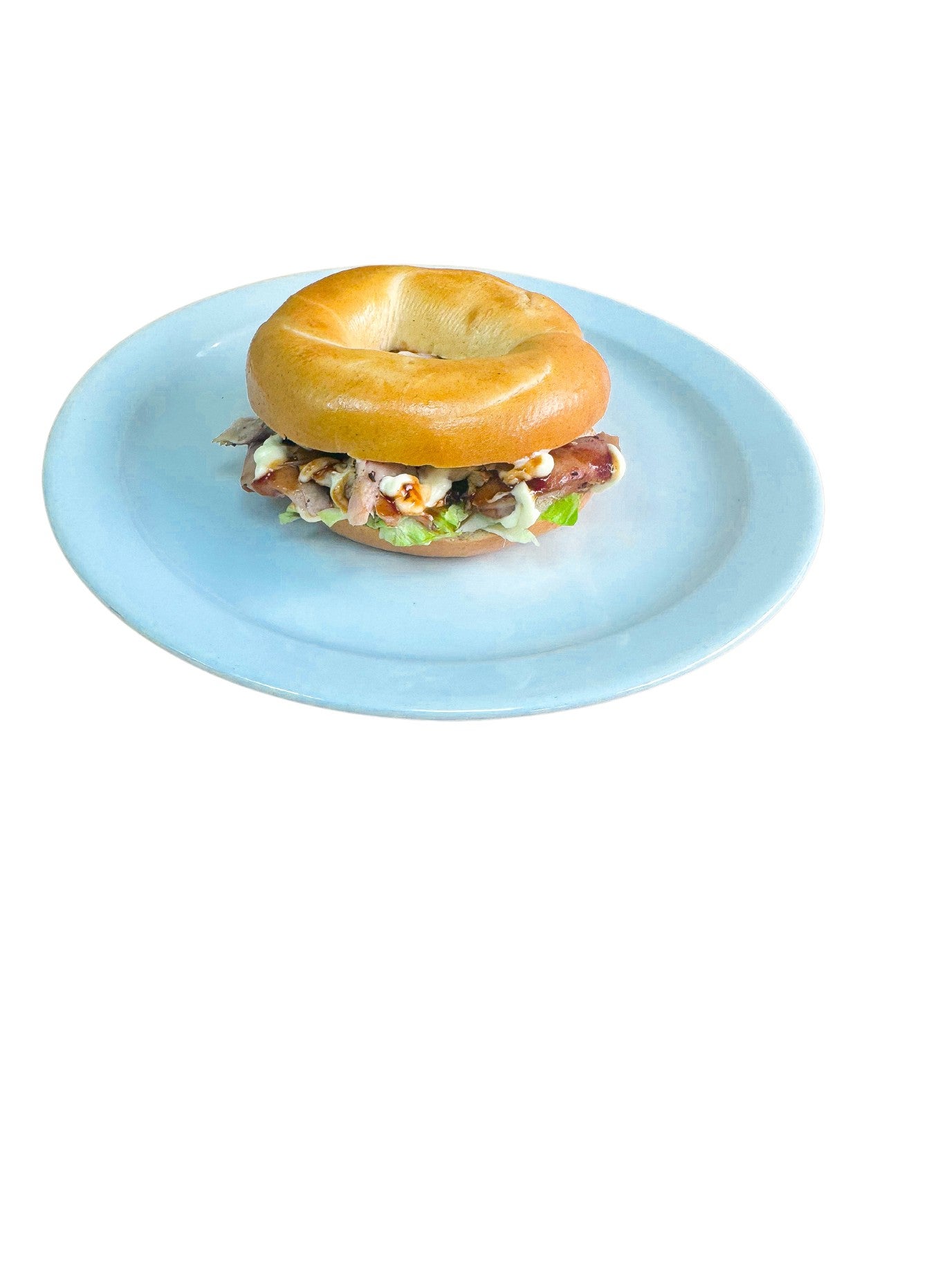 Jerk Chicken Bagel