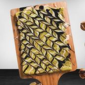 Pistachio With Ice Cream And Fruit Slices Crepe