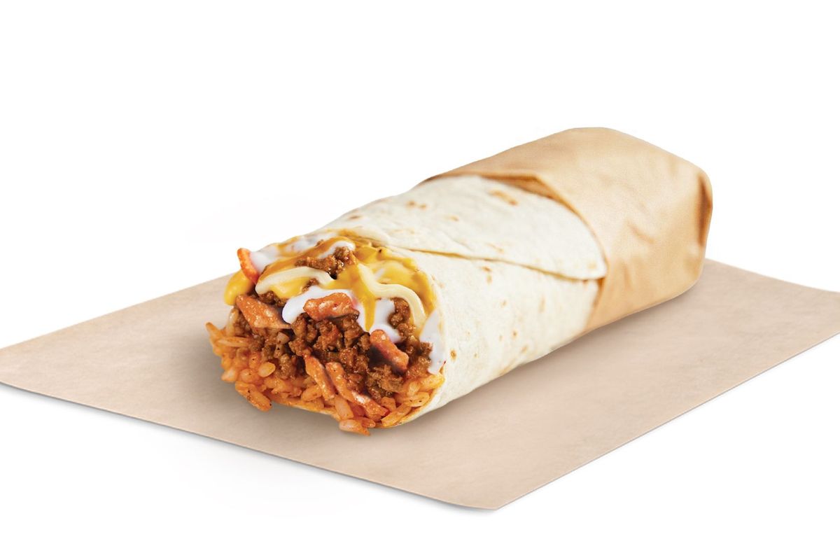 Beefy Melt Burrito