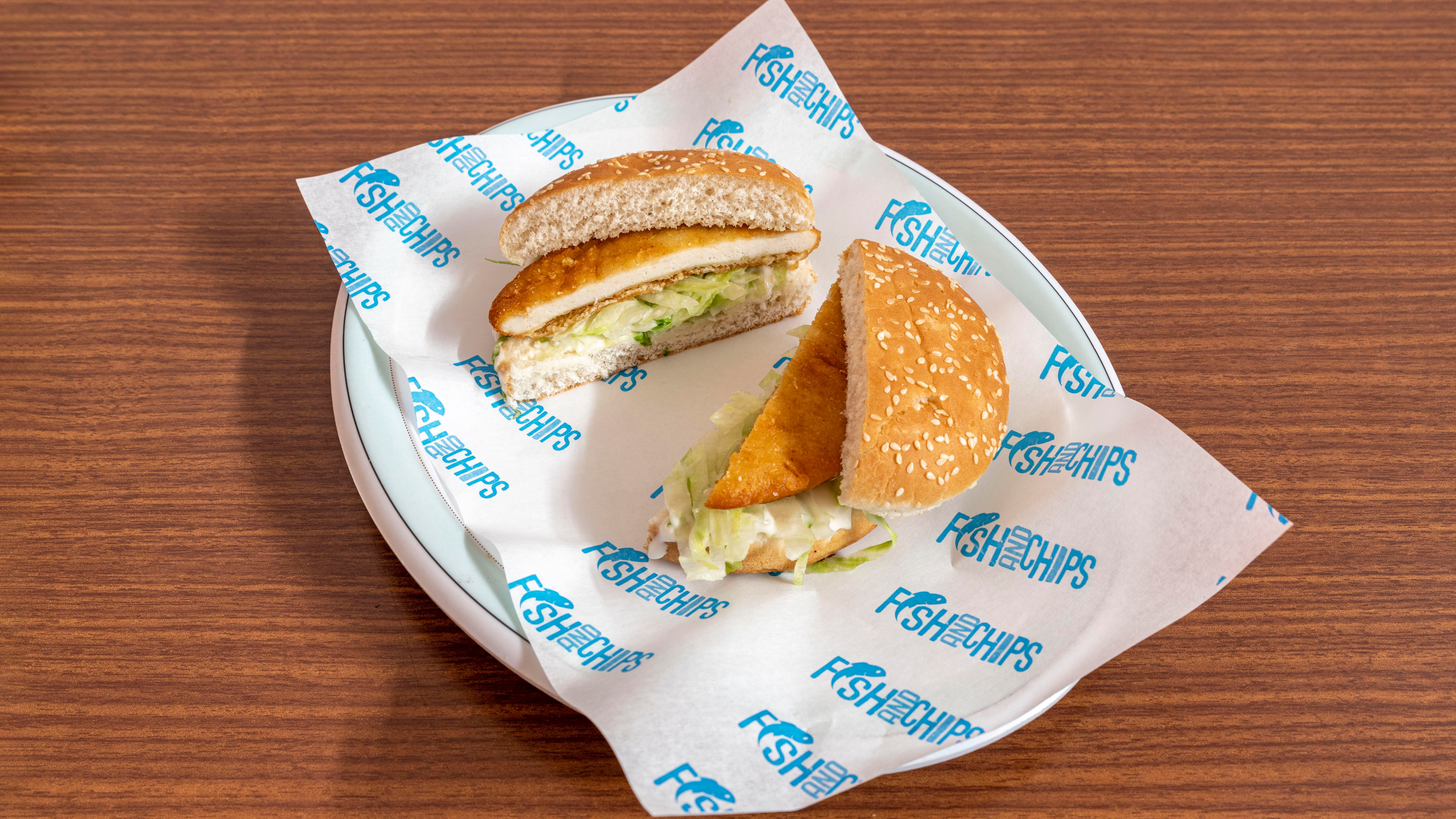 Chicken Steak Burger halal