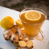 Ginger Lemon and Honey Tea