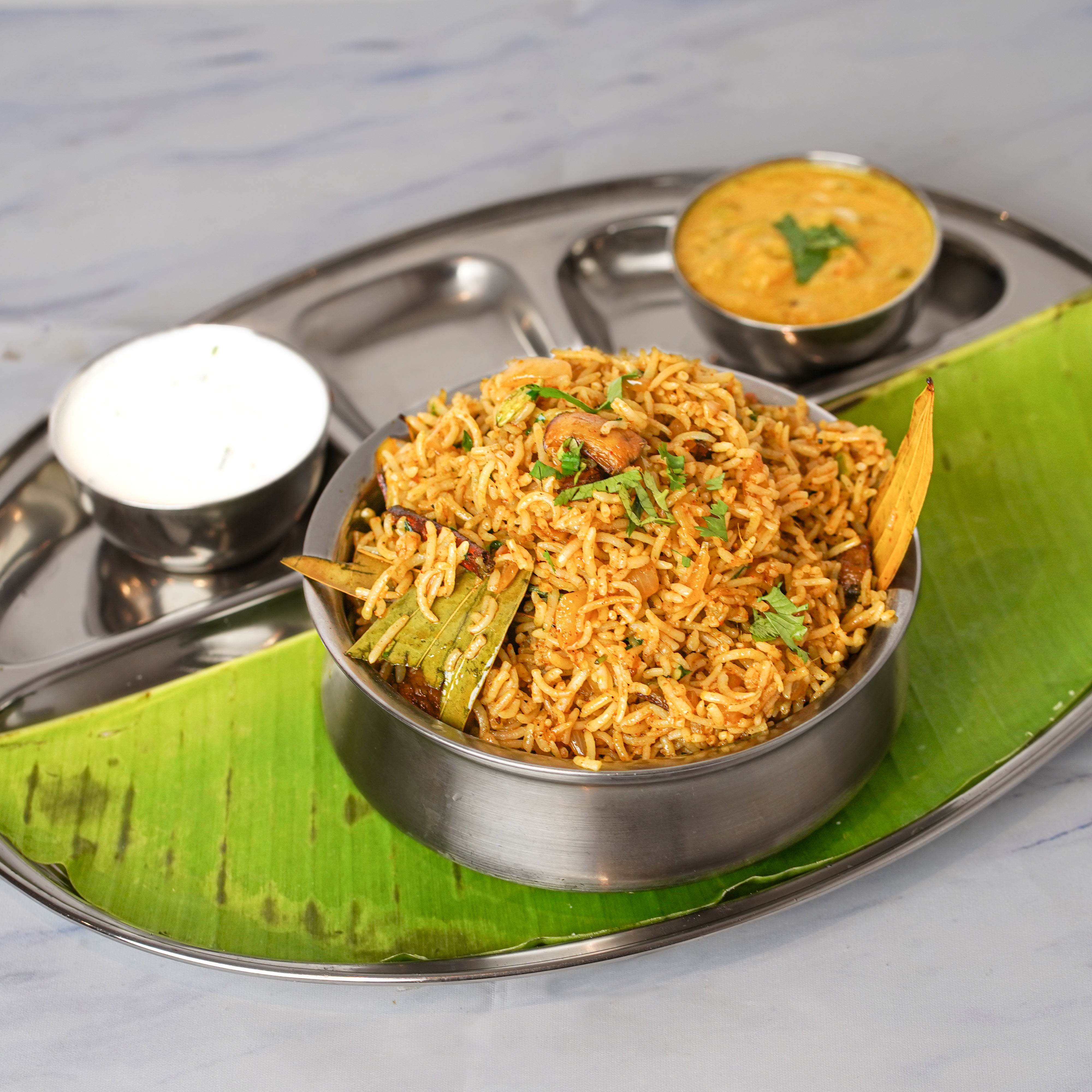 Mushroom Biryani