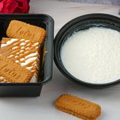  Plain rice pudding + lotus Qashtota