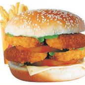 Chicken Fillet Double Burger