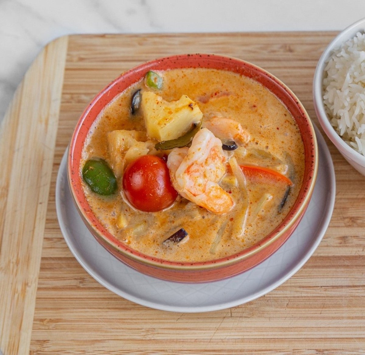 PRAWN PINEAPPLE CURRY (Spicy)