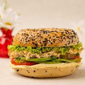 Chicken Avocado Bagel