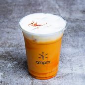Saffron Latte Cold
