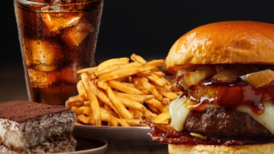 The Burger Combo + Dessert + Drink