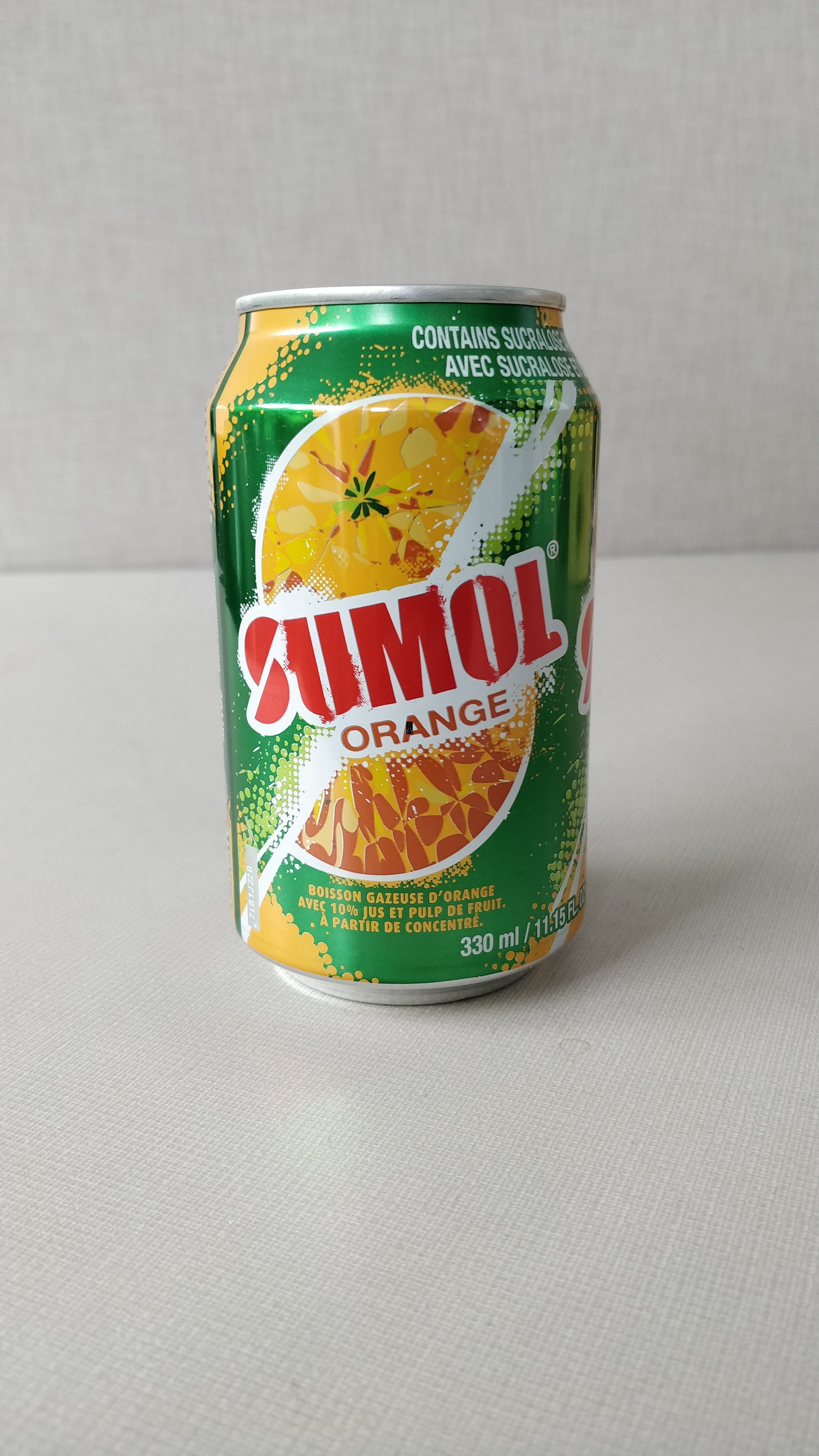 Sumol Laranja (Orange Fizzy Drink)