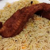 Boneless Fish With Biryani