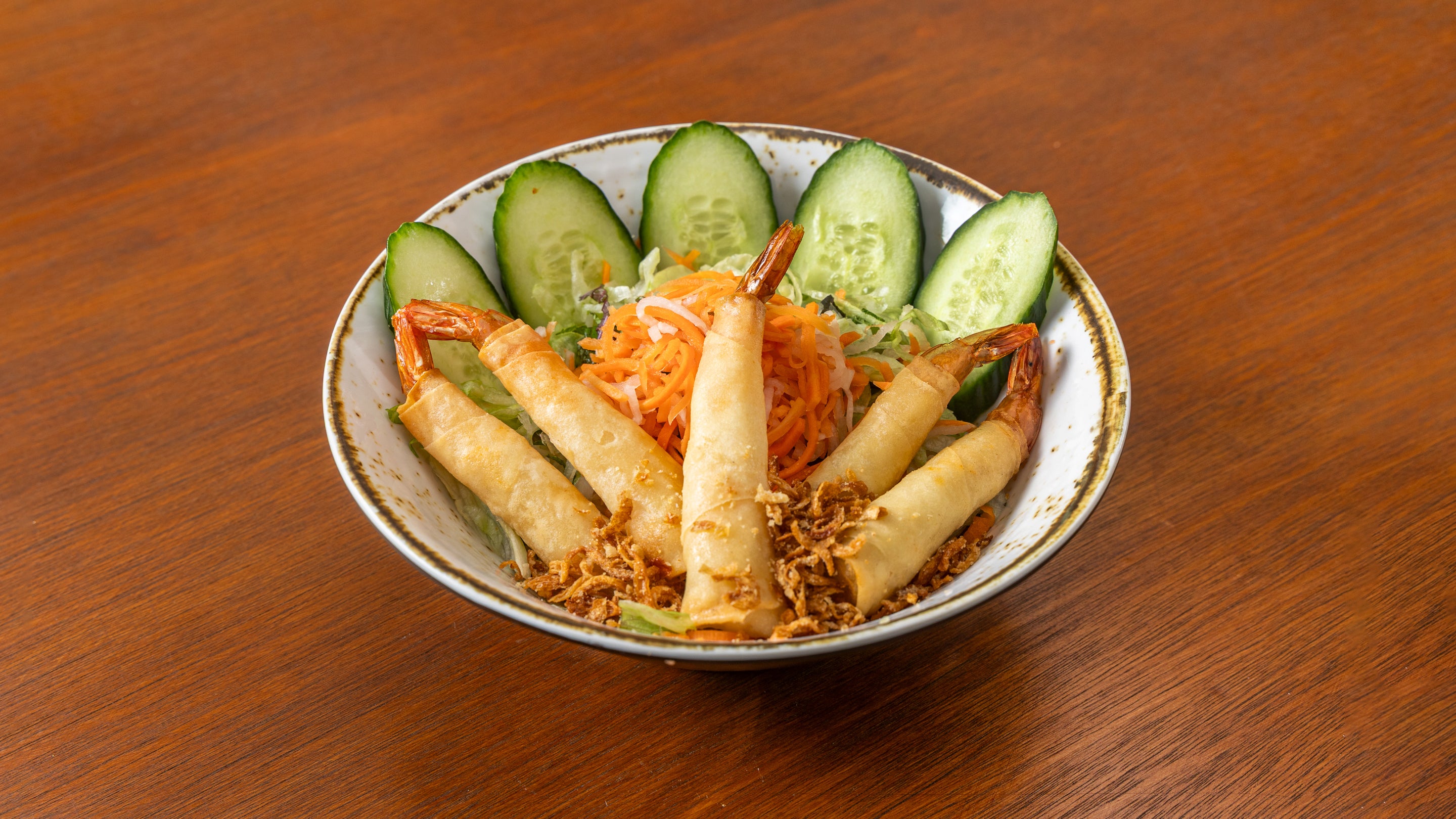 Prawns Rolls Rice vermicelli