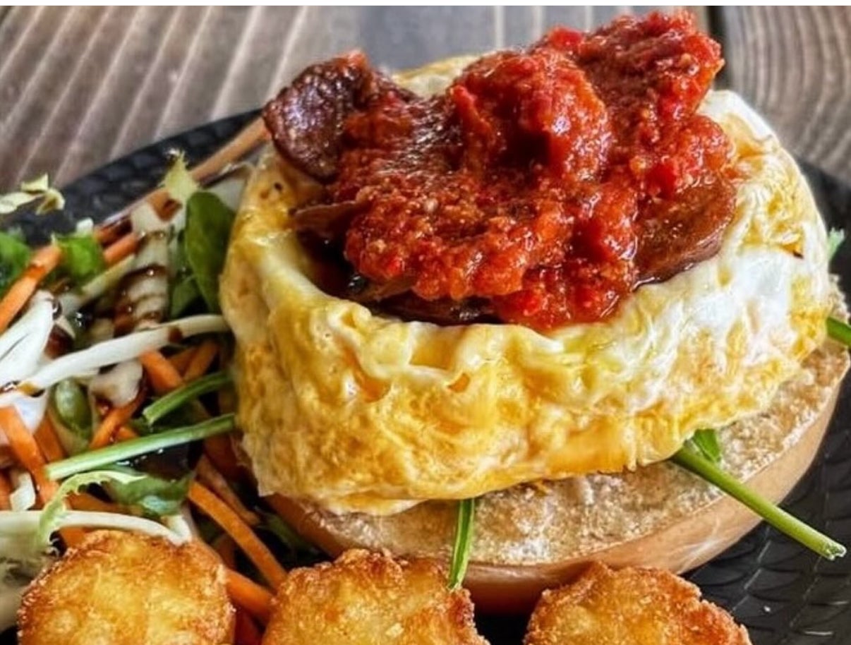Chorizo Bagel
