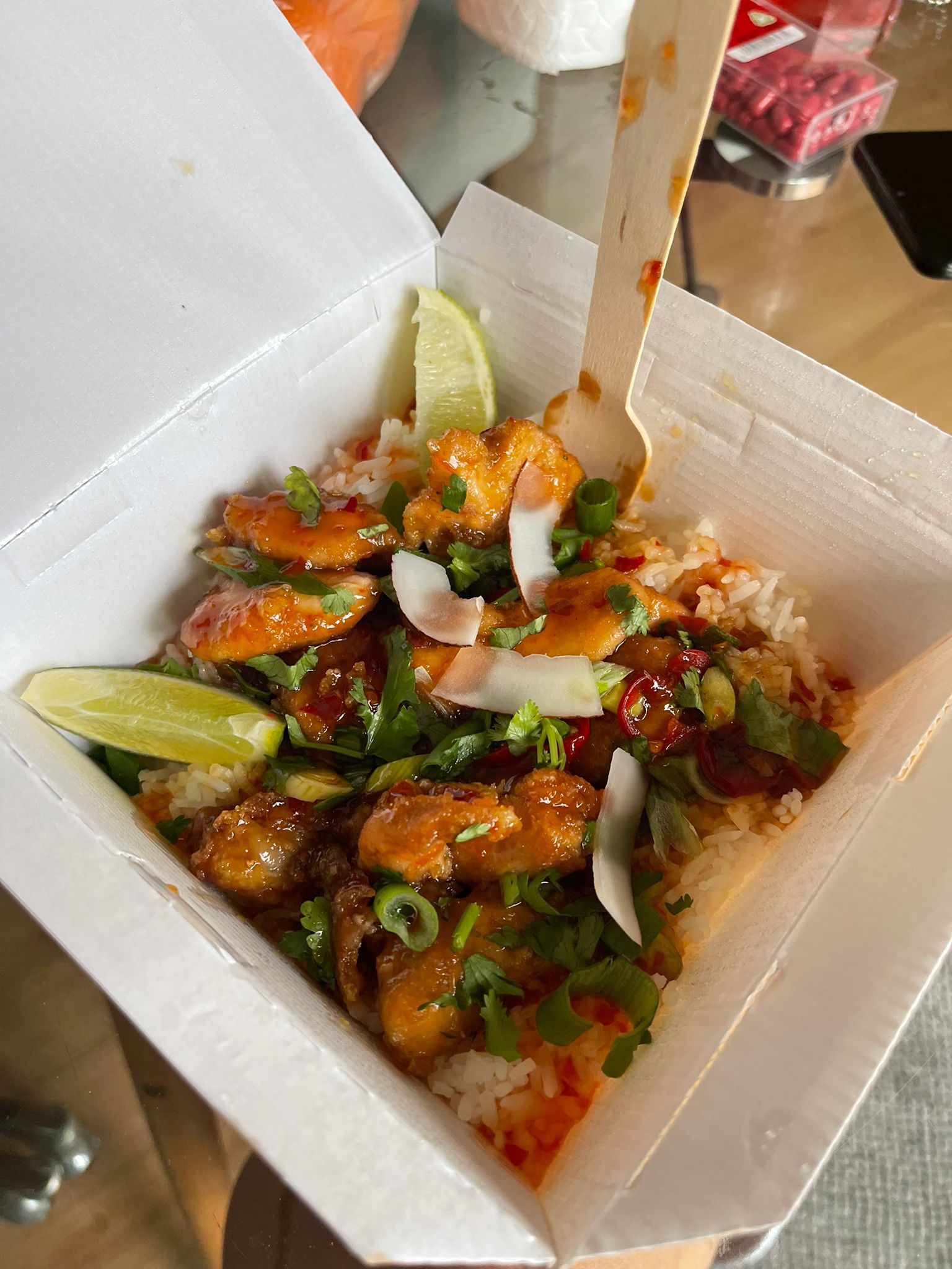Spicy Korean chicken 🇰🇷