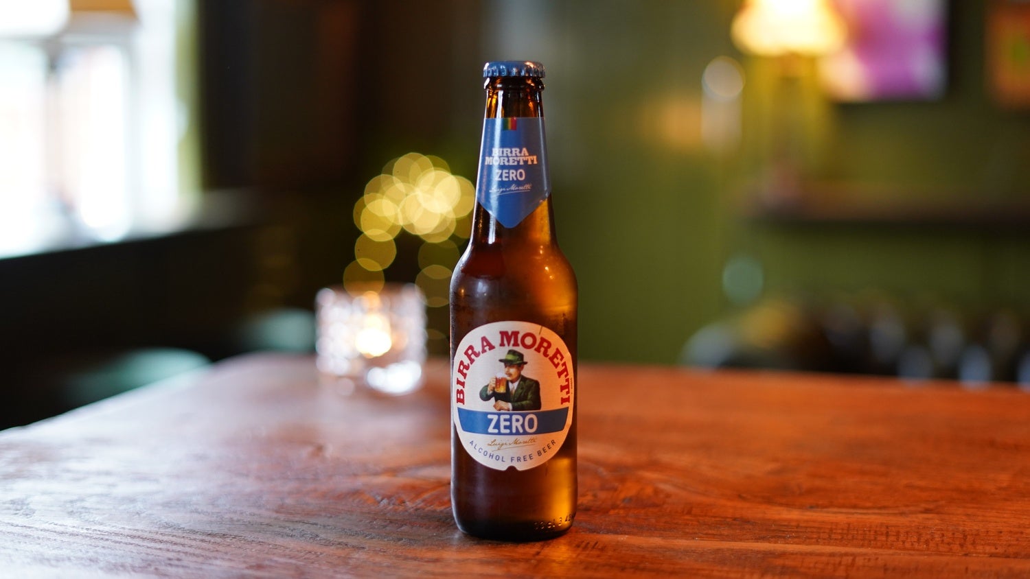 Birra Moretti 0% (330ml Glass Bottle)