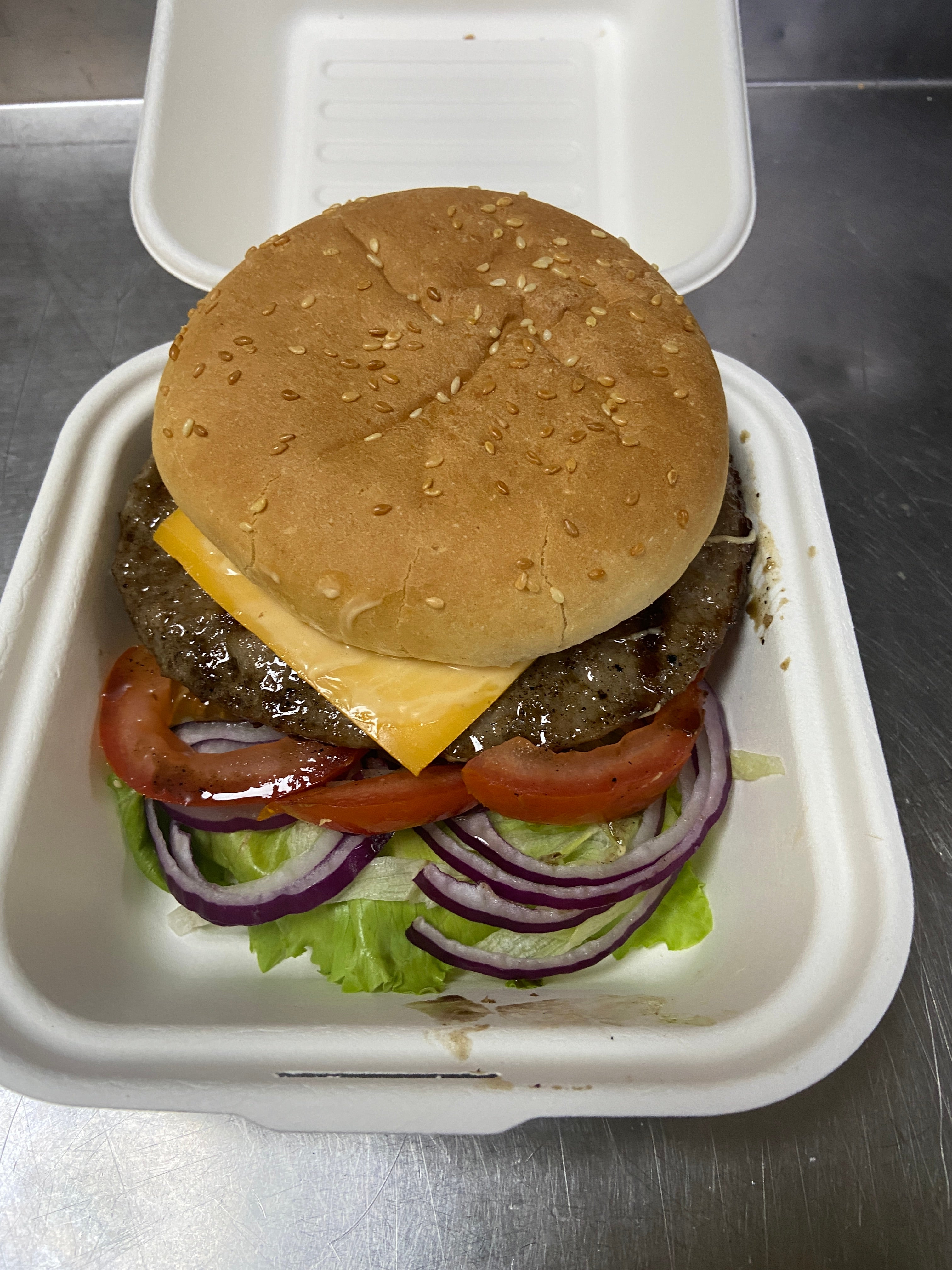 Quarter-Pound Beef burger