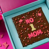 No 1 Mom Brownie Slab