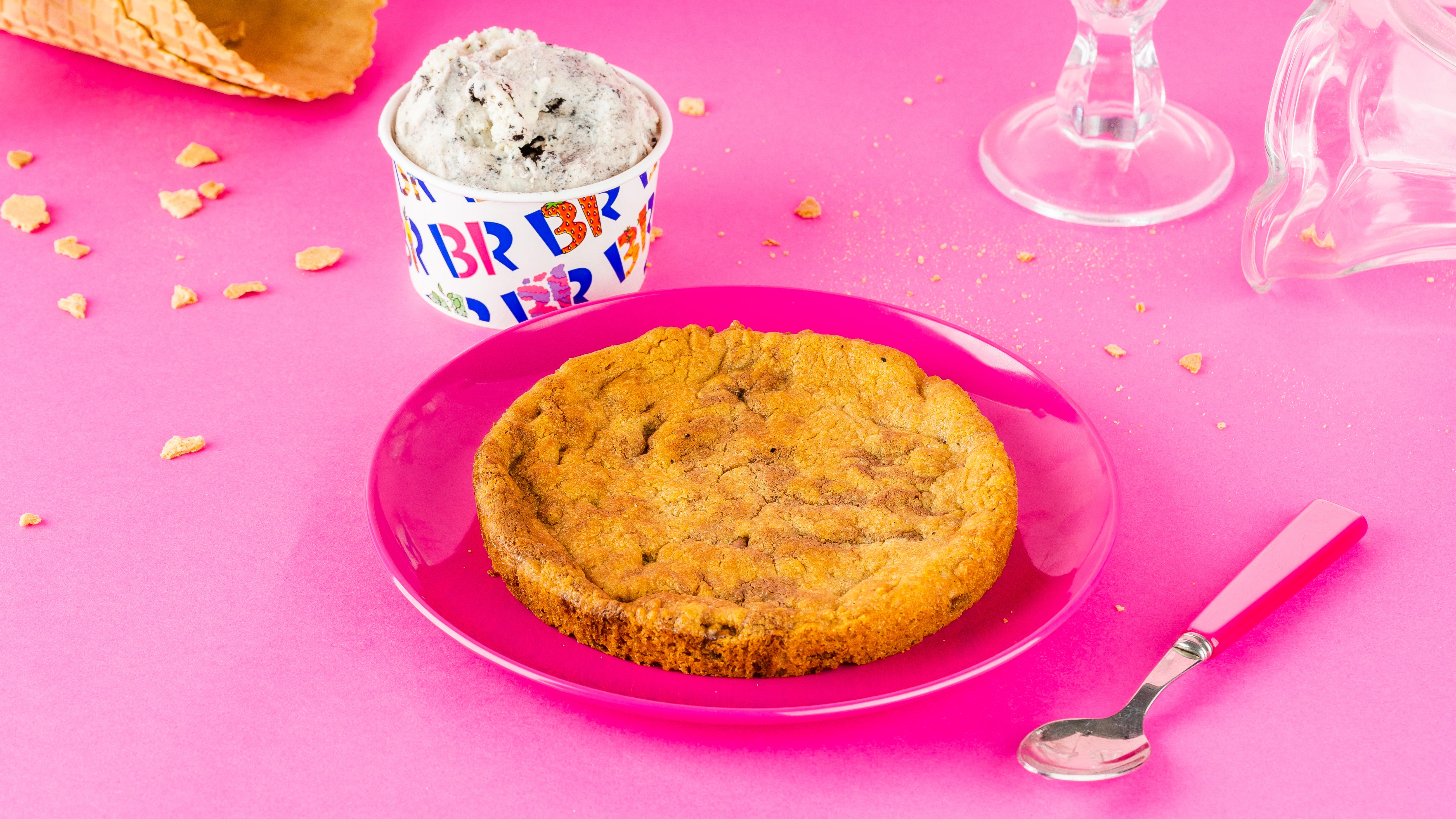 Baskin Robbins Ice Cream with Cookie Dough