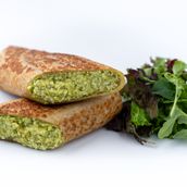 Egg & avocado protein wrap
