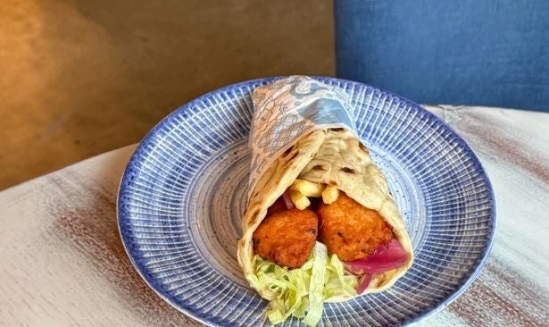 Buttermilk Fried Chicken Gyros