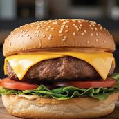 Cheesy Burger chicken/Beef