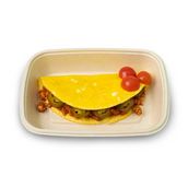 Turkey Bolognese & Pickled Jalapeno Omelette