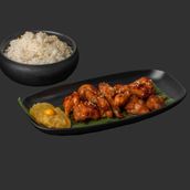 CHICKEN TERIYAKI + STEAM RICE