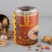 Healthy Nuts Coated With Honey