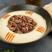 Hummos with meat