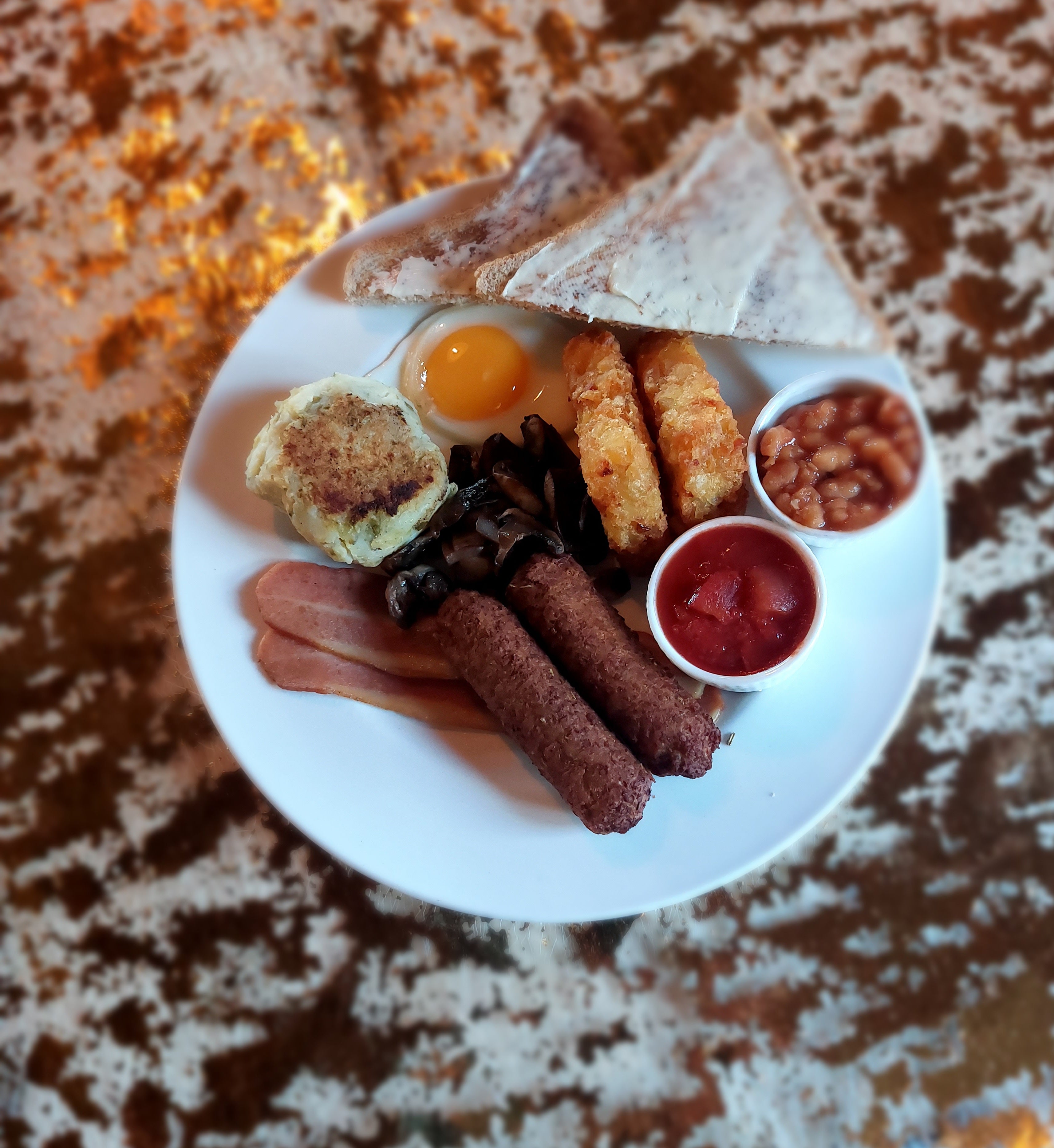 Vegan Cooked Breakfast