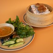 Steamed Stuffed Poche