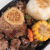 Sizzling Bulalo With Rice