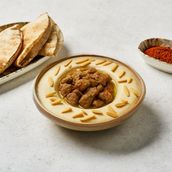 Hummus with Meat
