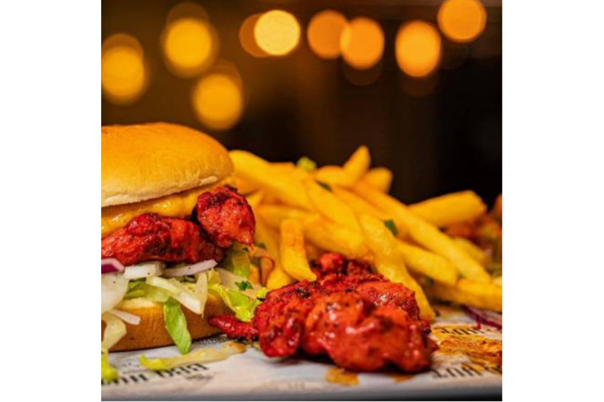 Cajun Chicken Burger