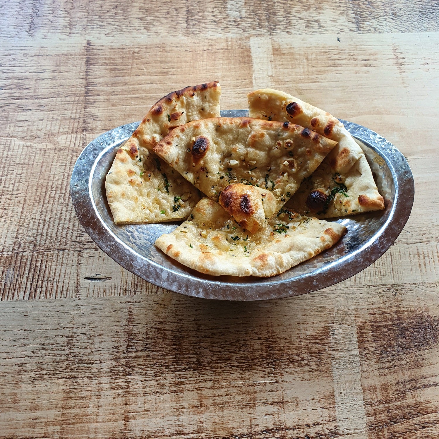 Coriander Garlic Naan