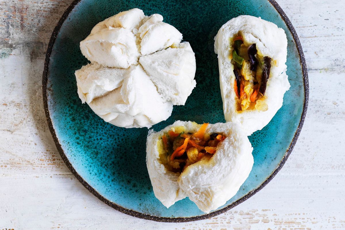 Vegetable Bun (vg) (2pcs)