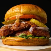 Darky's Crispy Chicken Burger
