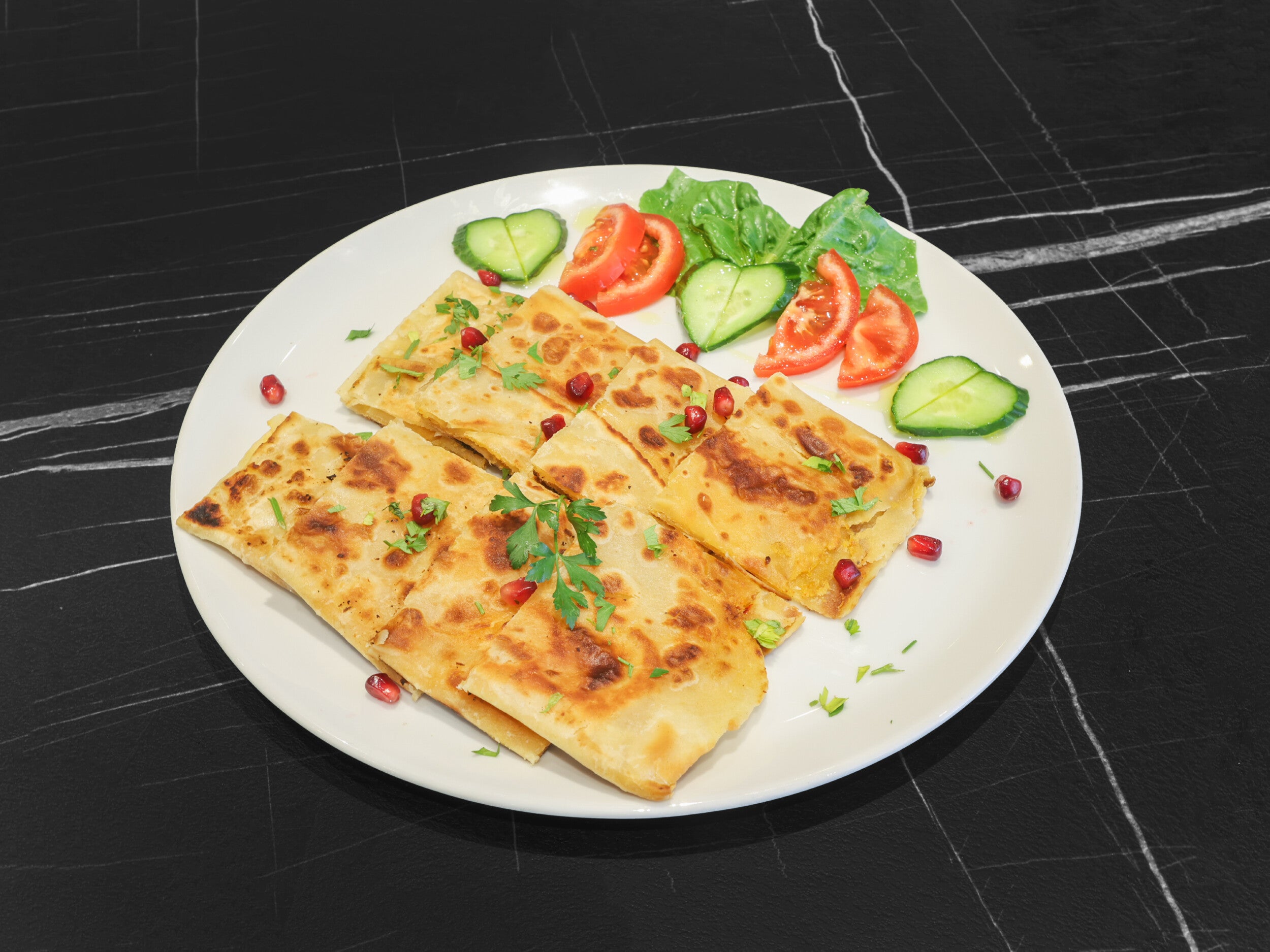 Gozleme with Spinach