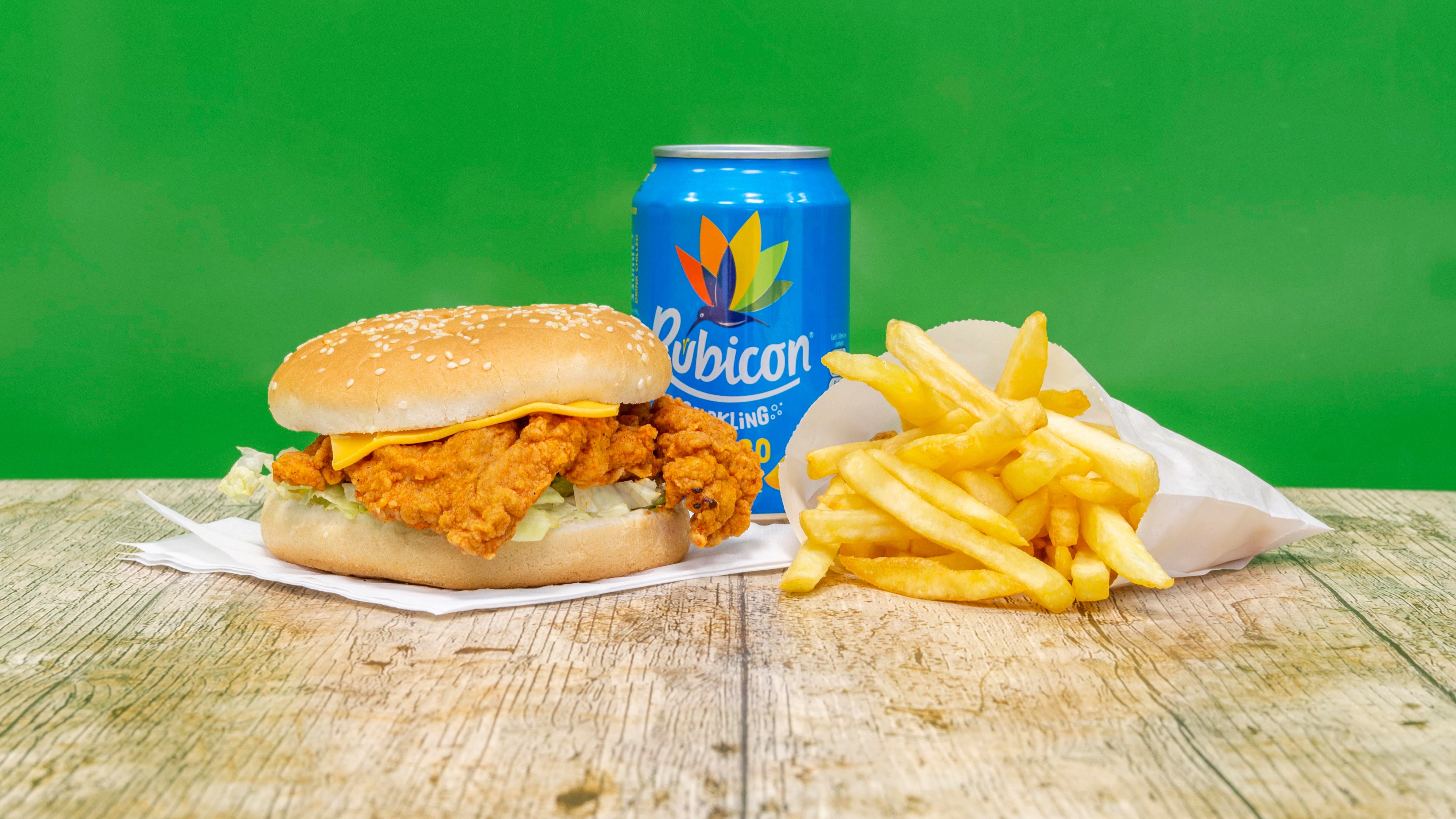 Spicy Fillet Burger Meal