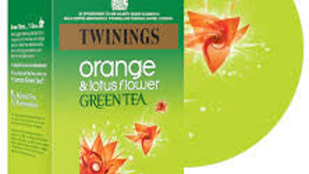Twinings orange & lotus flower- 5 sachets pack