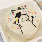 Bento graduation cake