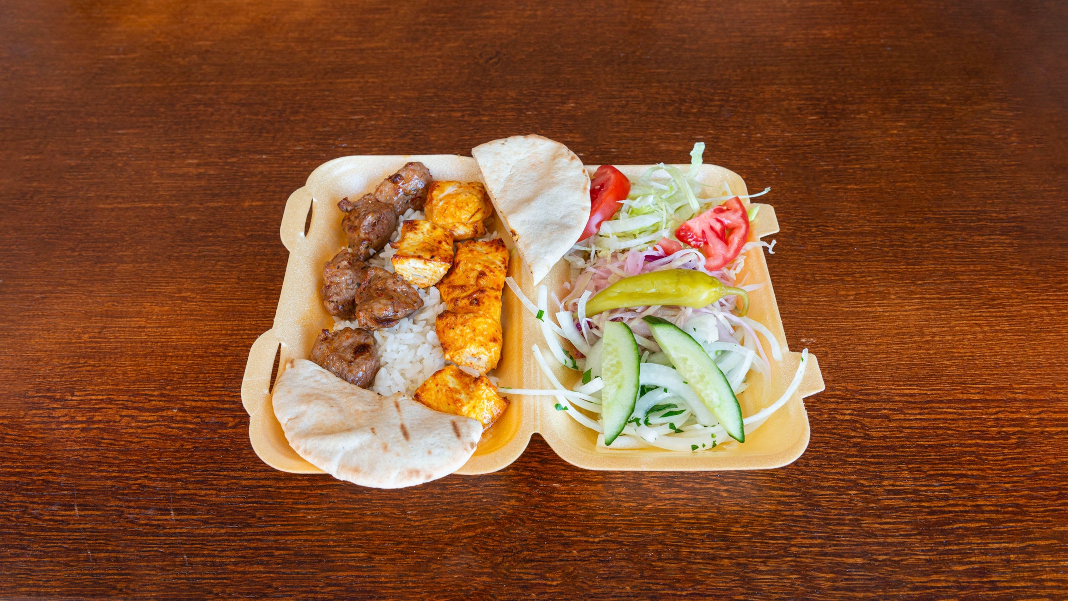Lamb Shish and Chicken Shish