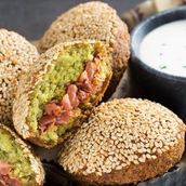Falafel With Cheese & Zatar Filling