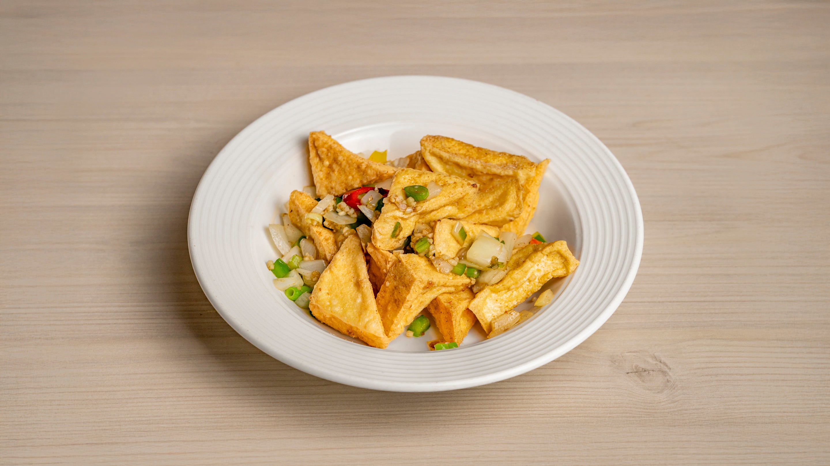 Salt, Pepper, and Chilli Tofu