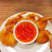 Golden Fried Shrimps