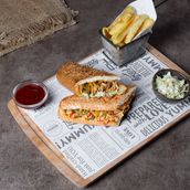 Chicken Fajita Sandwich Meal