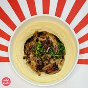 Hummus With Beef Shawarma